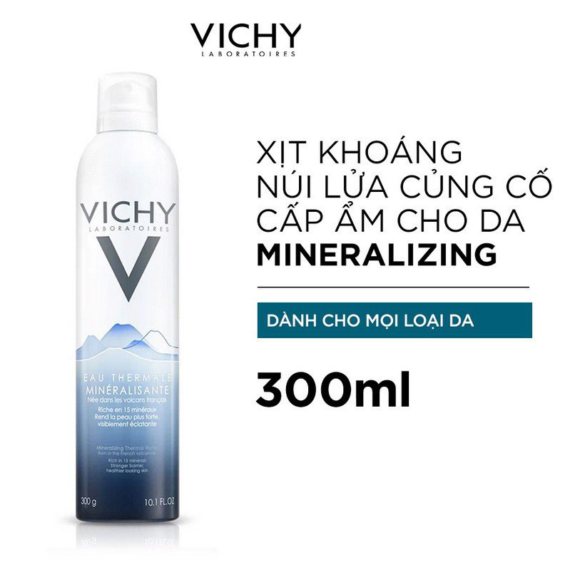 Xịt Khoáng Dưỡng Da Vichy Mineralizing Thermal Water 300ml