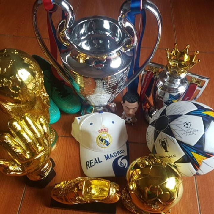Mũ lưỡi trai bóng đá CLB Real Madrid thể hiện tình yêu bóng đá với mũ le nam câu lạc bộ bóng đá Real Madrid