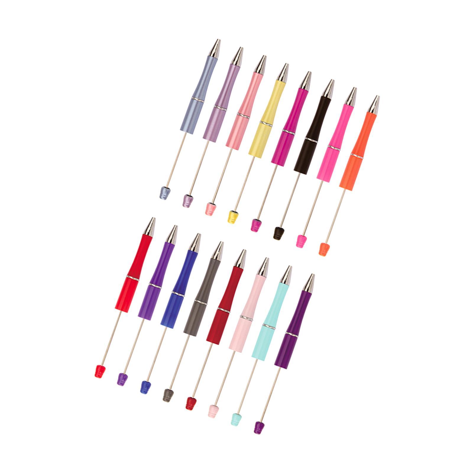 Ballpoint Pen Portable Assorted Bead Pen for Journaling Taking Notes Drawing