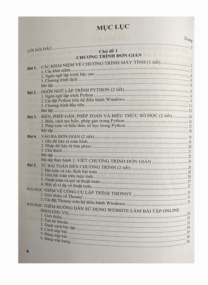 Sách - Hướng dẫn học Tin học lớp 11 với Python