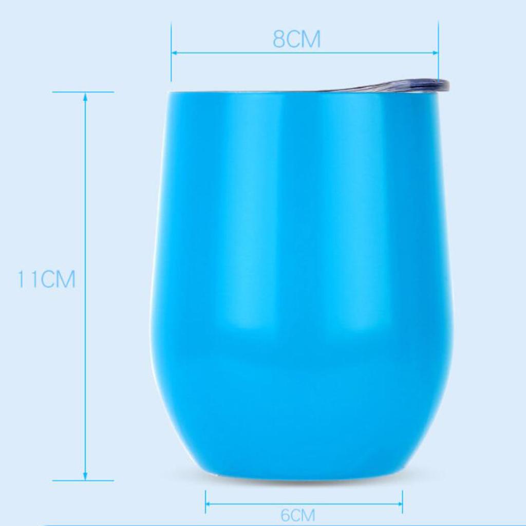 Rượu Cách Nhiệt Bằng Thép Không Gỉ Double Wall Cup Hút Chân Không 12OZ