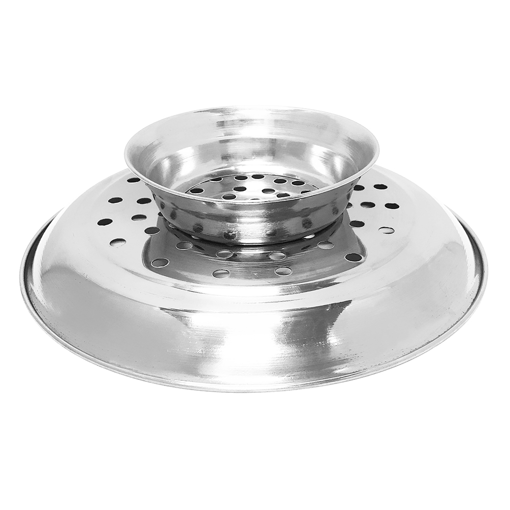 Đĩa trái cây kiêm xửng hấp có chân inox Duxton DG-VL22TT 22cm