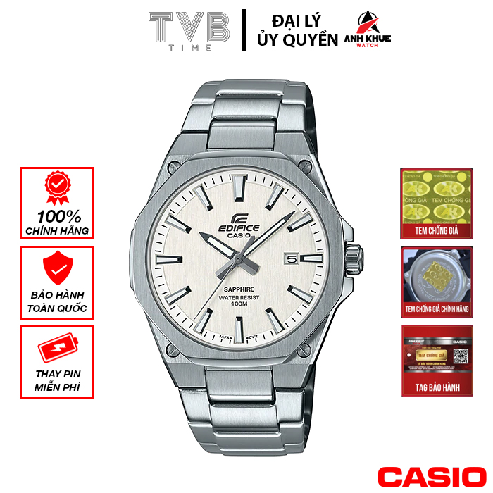 Đồng hồ nam dây kim loại Casio Edifice chính hãng EFR-S108D-7AVUDF (39mm)