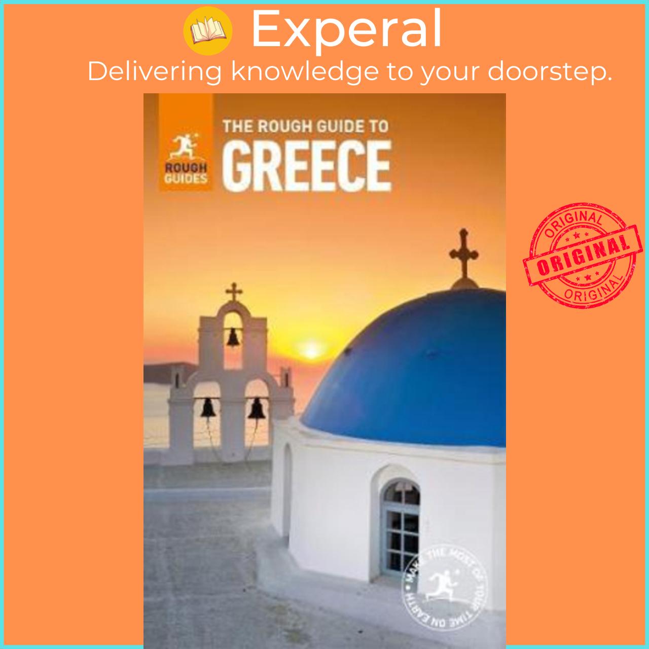 Hình ảnh Sách - The Rough Guide to Greece by Rough Guides (UK edition, paperback)