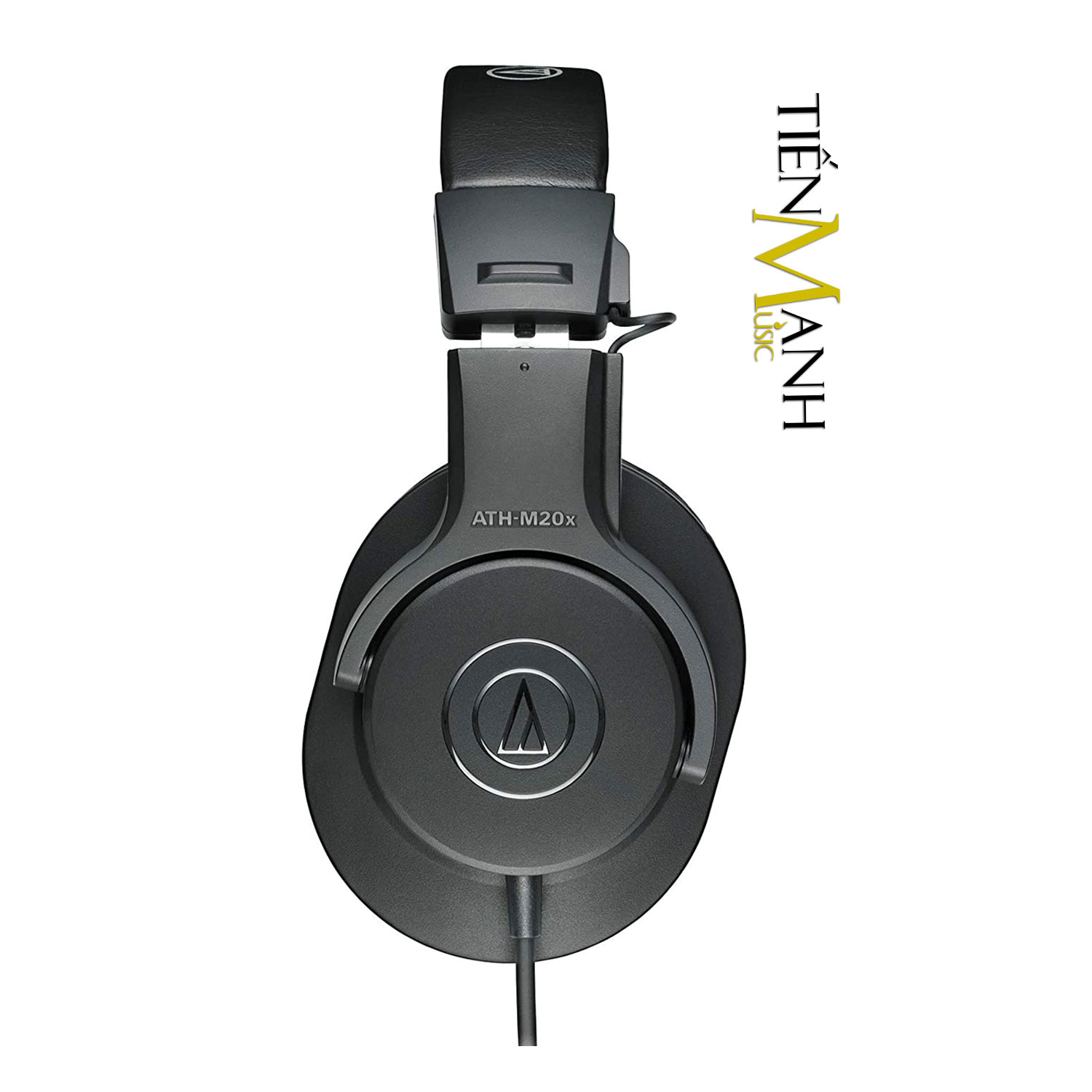 Tai Nghe Kiểm Âm Audio Technica ATH-M20X Studio Monitor Headphones Professional ATH M20X - Kèm dây line 3m, đầu chuyển 3.5-6.3mm, Móng Gẩy DreamMaker