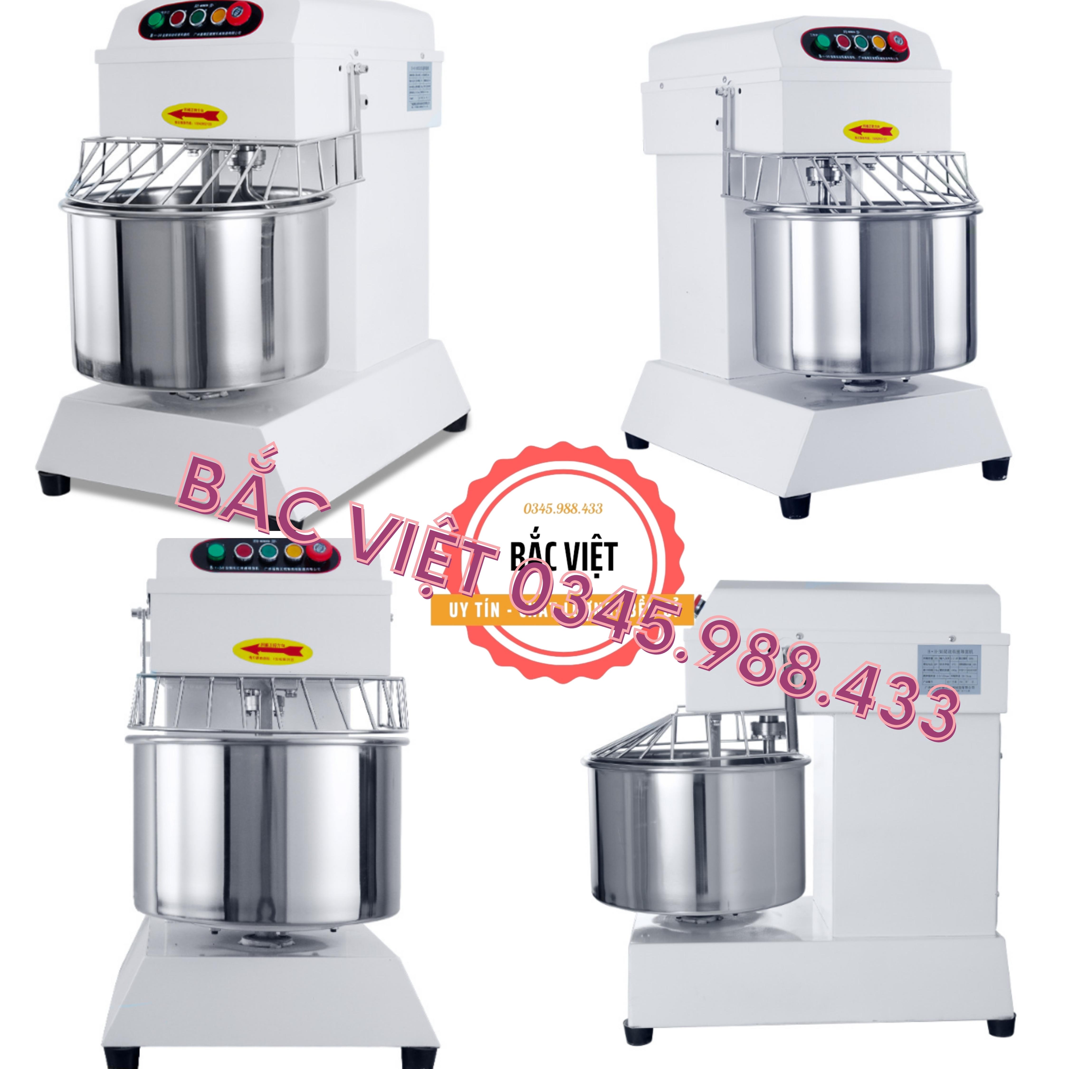 Máy trộn bột, nhào bột chuyên dụng BH20 cối trộn 20L trộn từ 2-7kg bột khô kèm ảnh thật