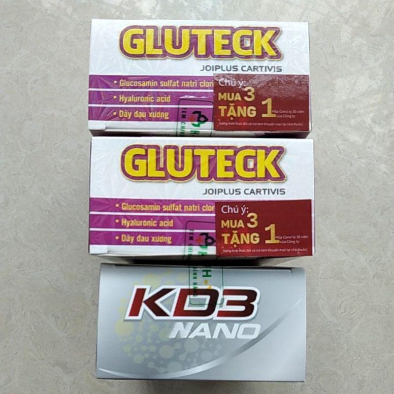 GLUTECK JOIPLUS CARTIVIS - Viên bổ khớp lọ 30 viên