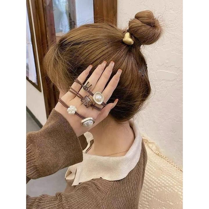 Dây Buộc Tóc, Cột Tóc Kiểu Hàn Quốc số lượng 1 sợi