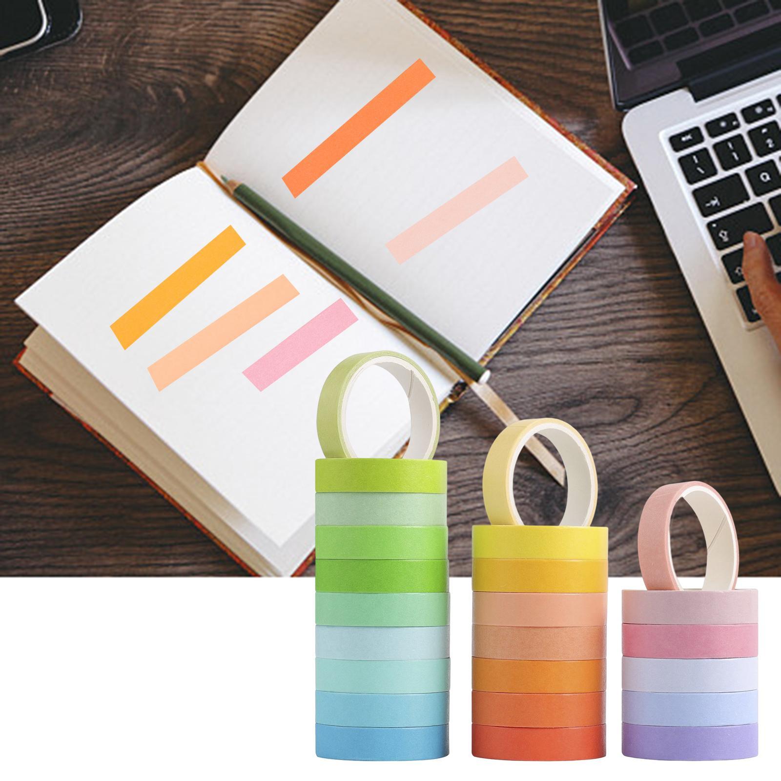 2M Washi Tape Set Paper Masking Washi Tapes for Card Making Gift Wrapping