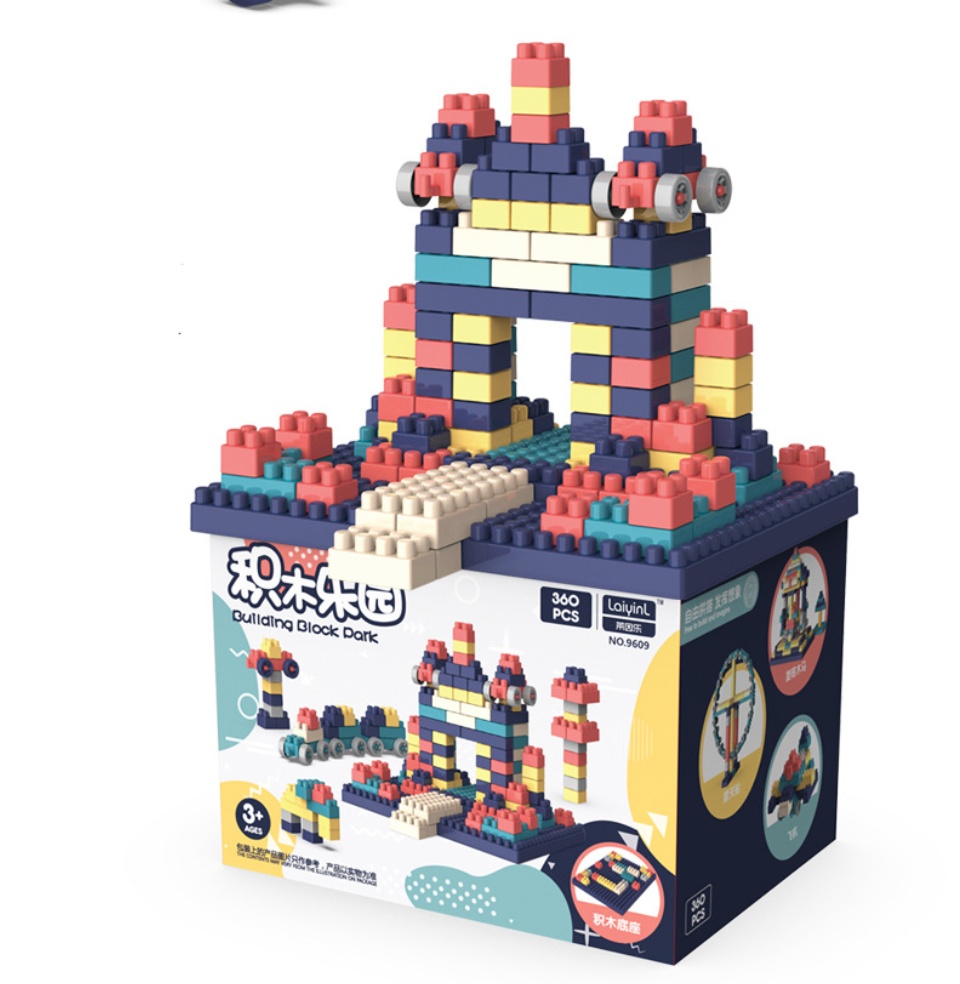 Đồ chơi Lego, Đồ Chơi Lắp Ghép 520 Chi Tiết Bằng Nhựa An Toàn- Giúp Bé Sáng Tạo Thông Minh -Vui Chơi- Hàng Loại 1-MINIIN