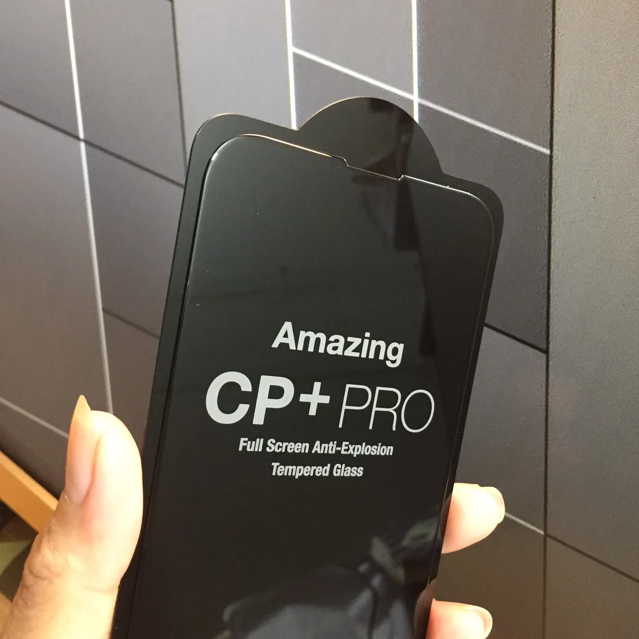 Cường lực full màn hình viền đen 0.3mm cho 13-14 6.1inches Nillkin Amazing CP+PRO _ Hàng chính hãng