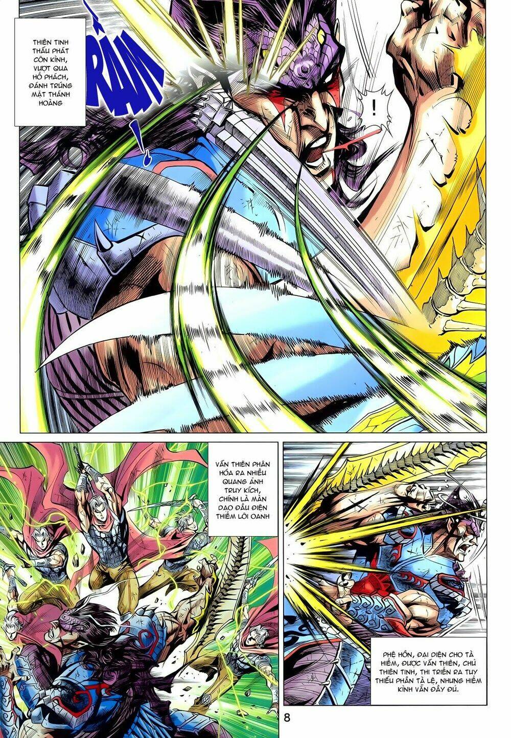 thần binh vấn thiên chapter 28 8