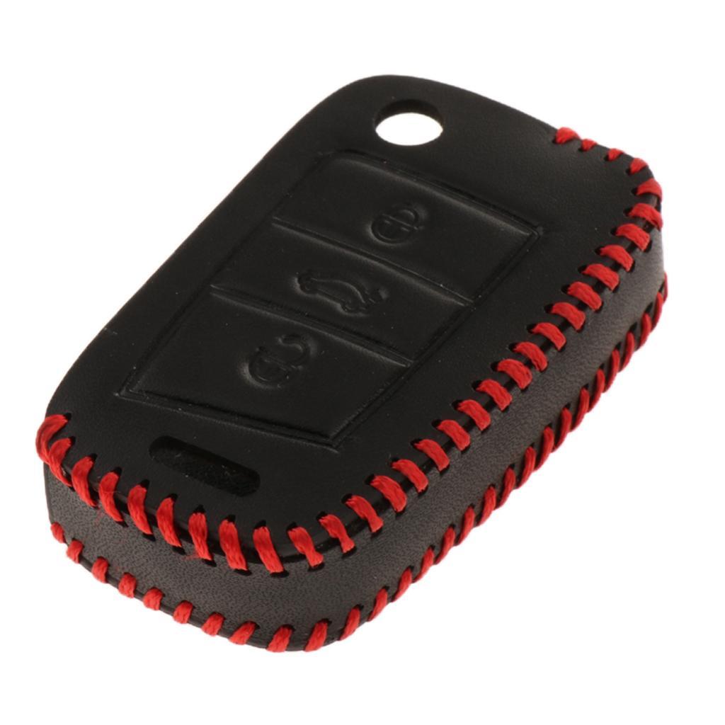 Buttons Remote Key Chain Cover Case Fob with Keychain For