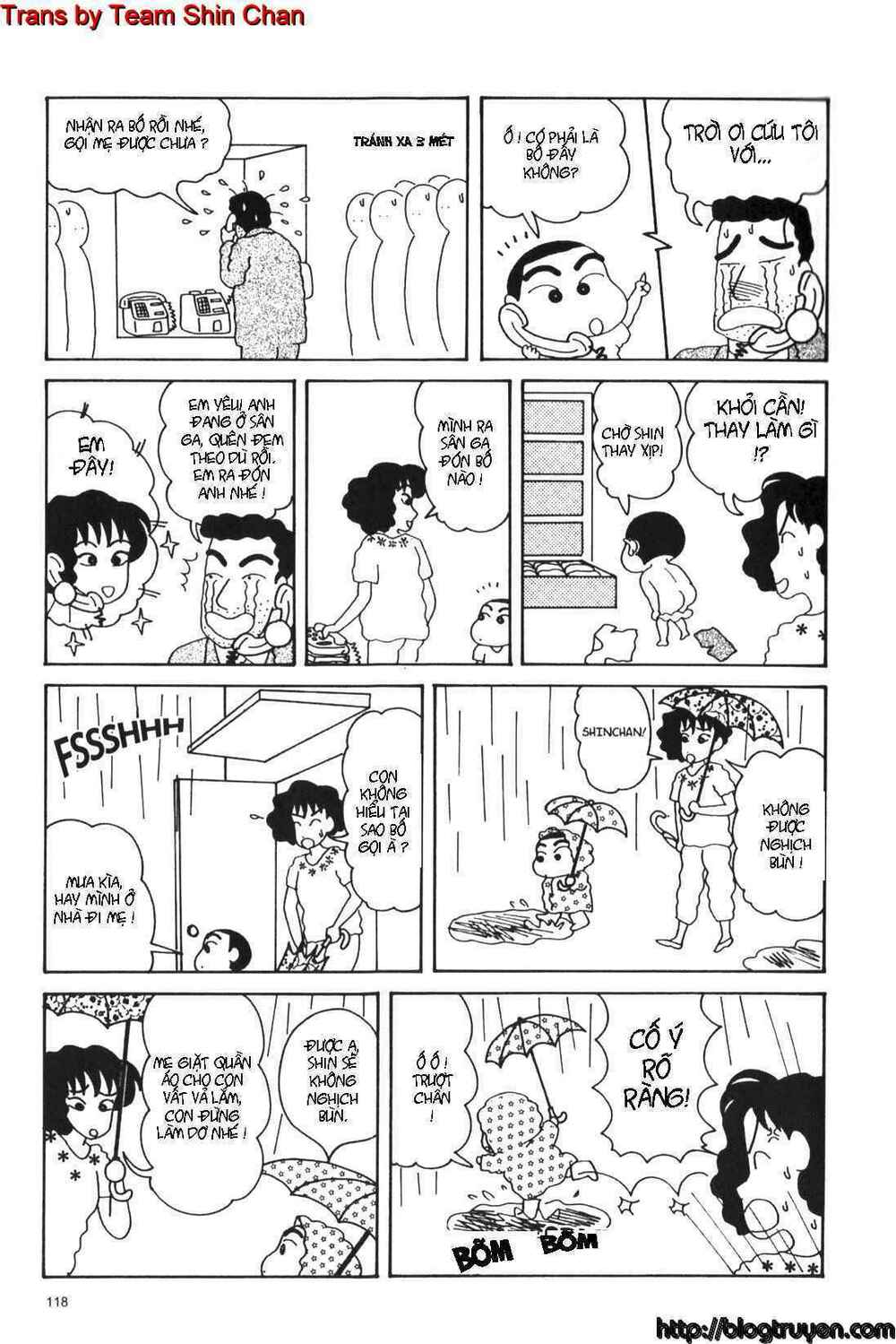 crayon shin-chan cậu bé bút chì chapter 3 120