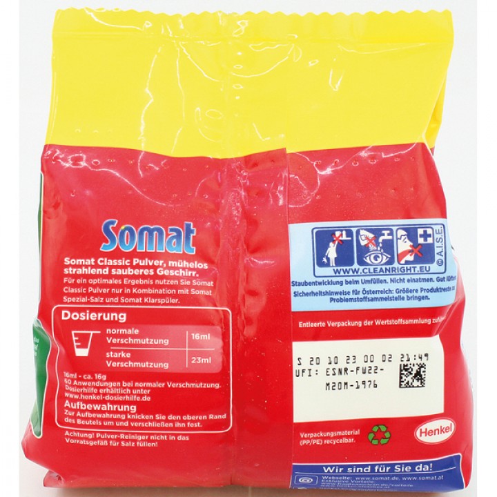 Bột rửa bát - Ly Somat  960G - Đức