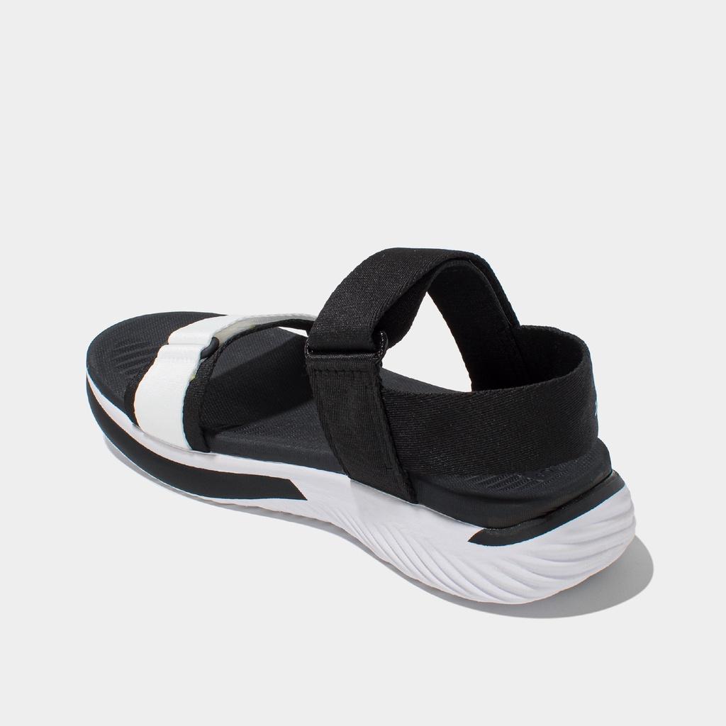 Sandals F7 Continew đế trắng phối quai đen trắng F7N0210