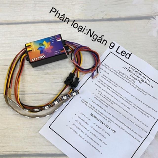 Mạch led Audi A11 Pro full hiệu ứng kết nối điện thoại. Hơn 30 hiệu ứng và trên 500 màu