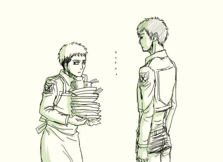 tấn công người khổng lồ - doujinshi jean kirstein chapter 5 10