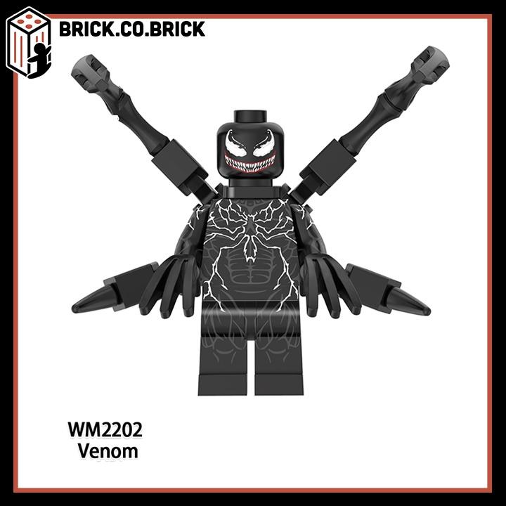 Đồ Chơi Lắp Ráp Venom Carnage Anti Venom Scream Minifig Siêu Anh Hùng WM6120