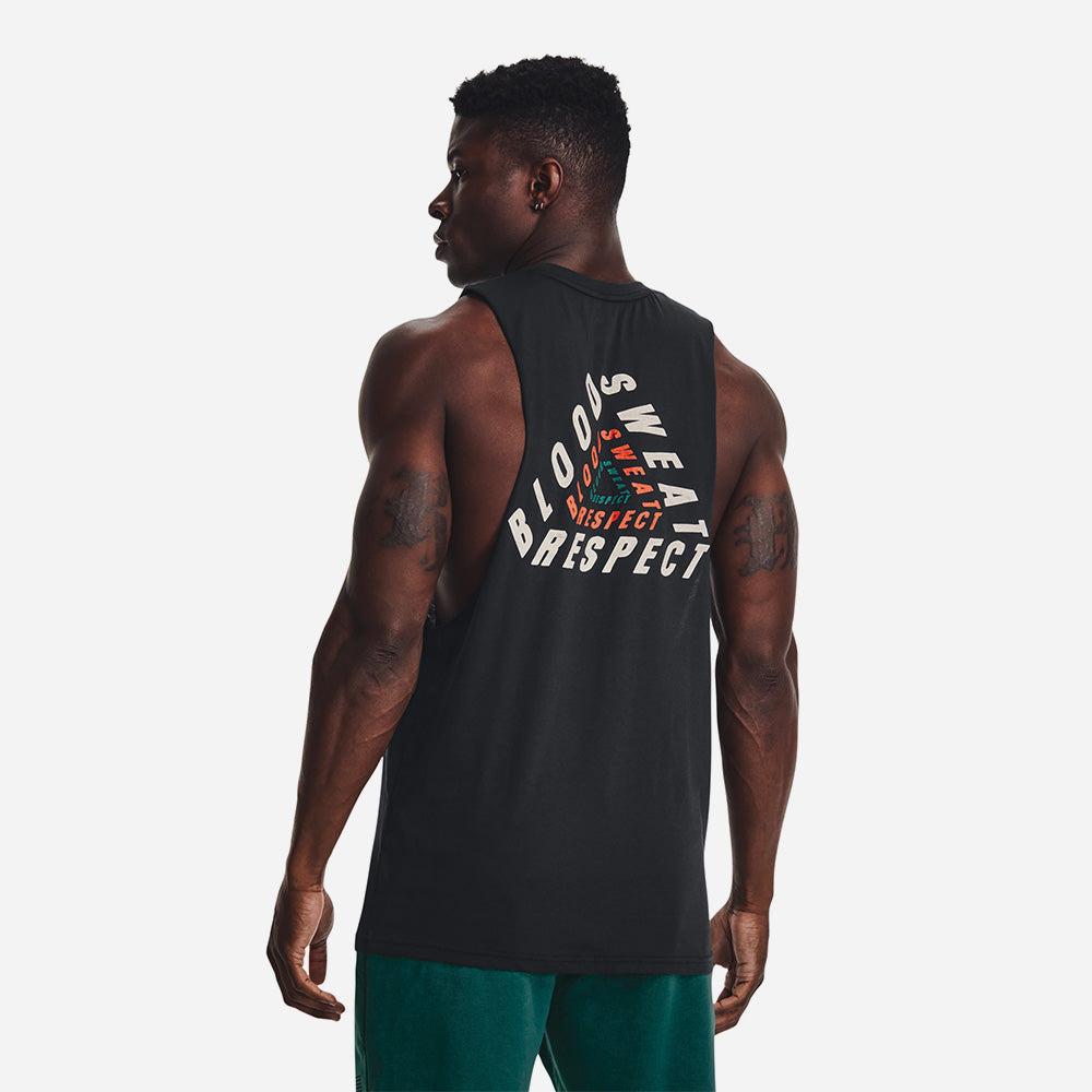 Áo ba lỗ thể thao nam Under Armour The Rock - 1377293-001