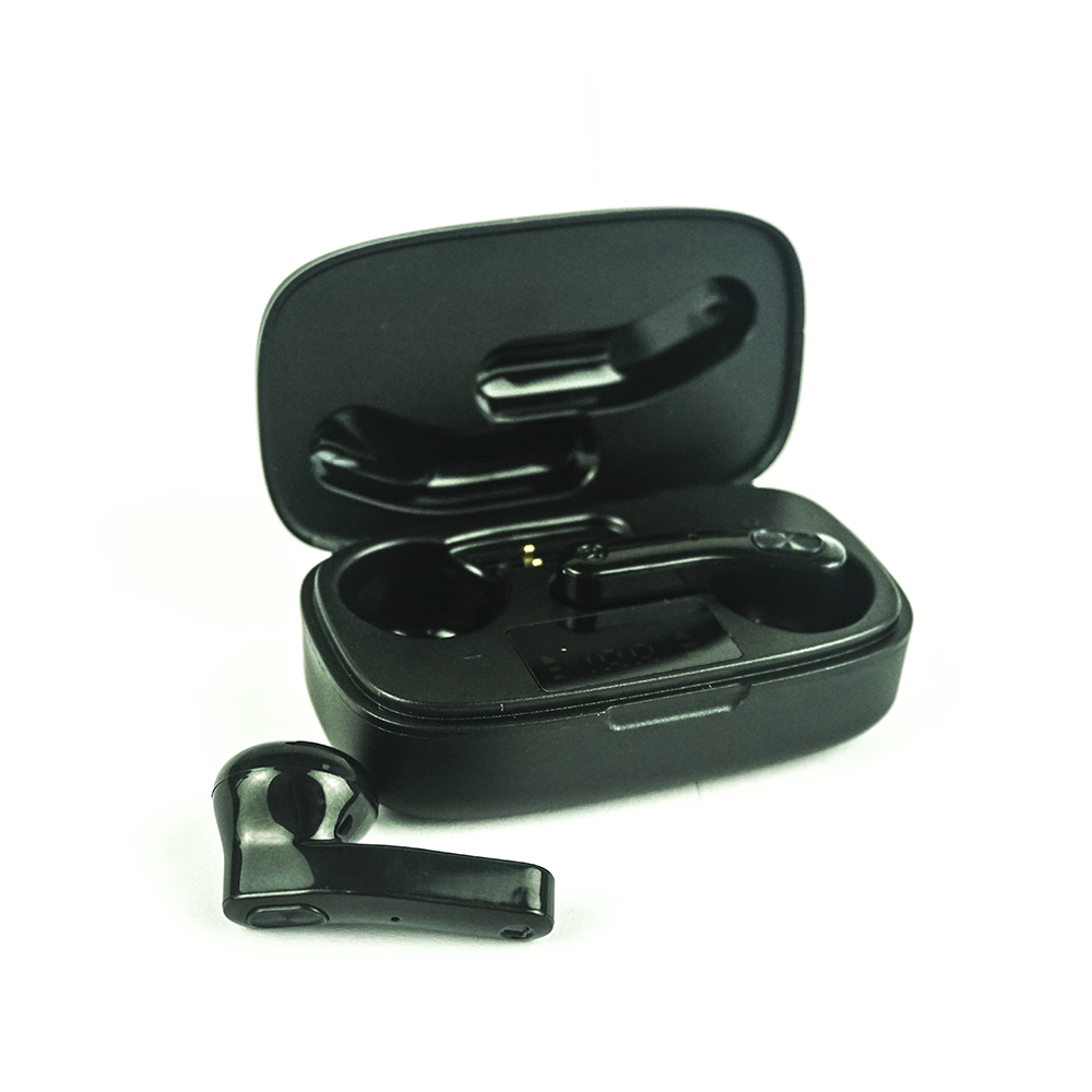Tai nghe nhét tai không dây bluetooth 5.1 True Wireless chống nước IPX5 cảm ưng vân tay thông minh PKCB PF1009A - Hàng chính hãng