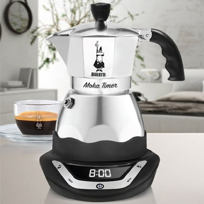 Bình Pha Cà Phê Bialetti Hoạt Động Bằng Điện Moka Timer 6TZ 2015 - 0006093