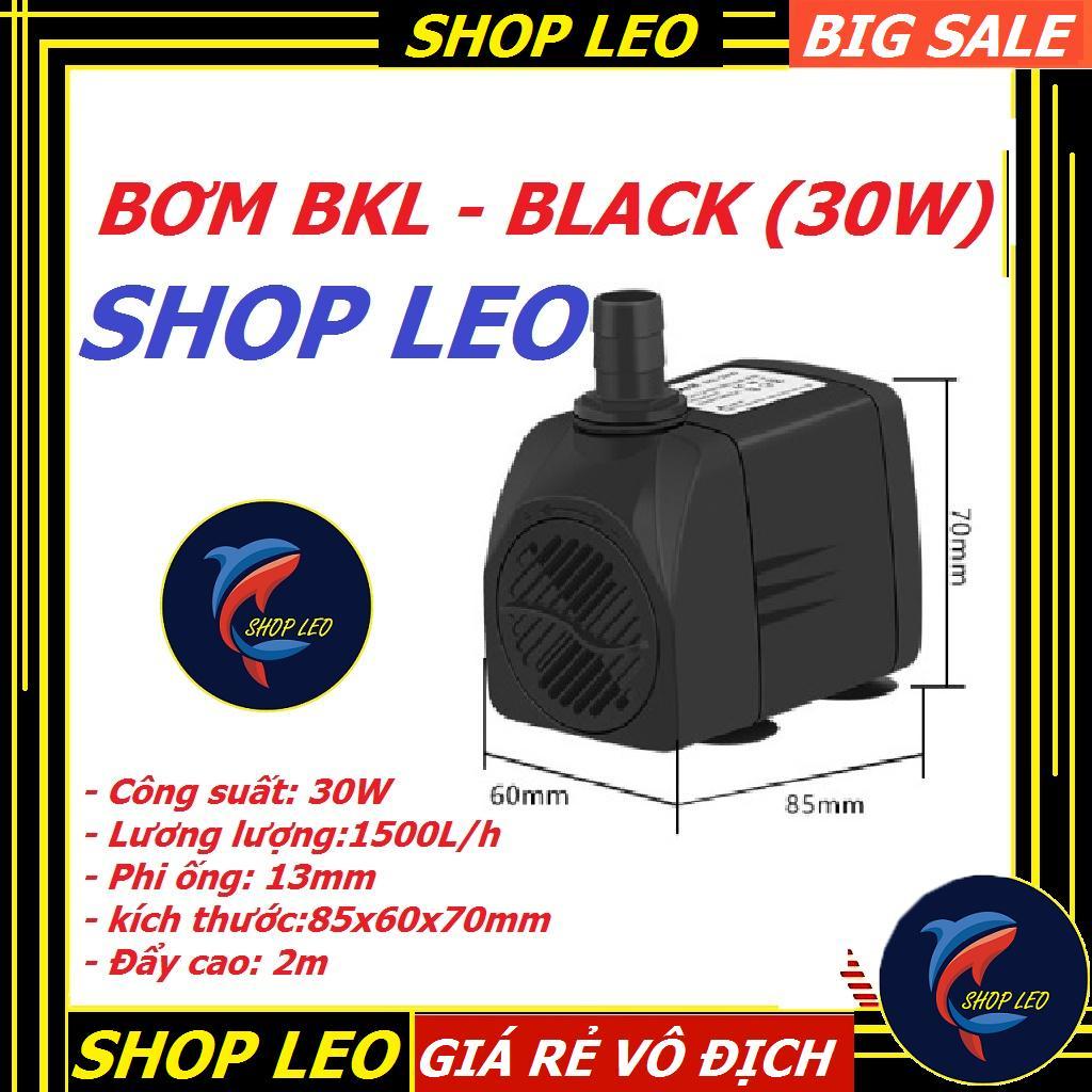 Máy bơm hồ cá BKL 30W (Black) - Bơm bể cá cảnh - máy bơm nhỏ, gọn, êm - phụ kiện thủy sinh - shopleo