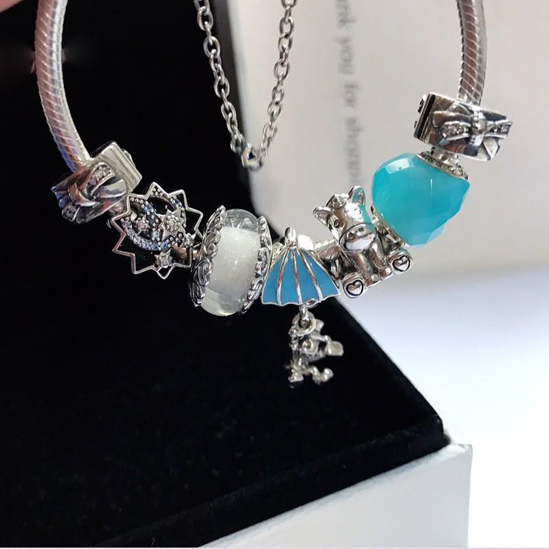 Vòng Bạc S925 ALE Cao Cấp - Vòng Charm Bạc Chuẩn S925 - Mã sản phẩm VONGBAC_DN149