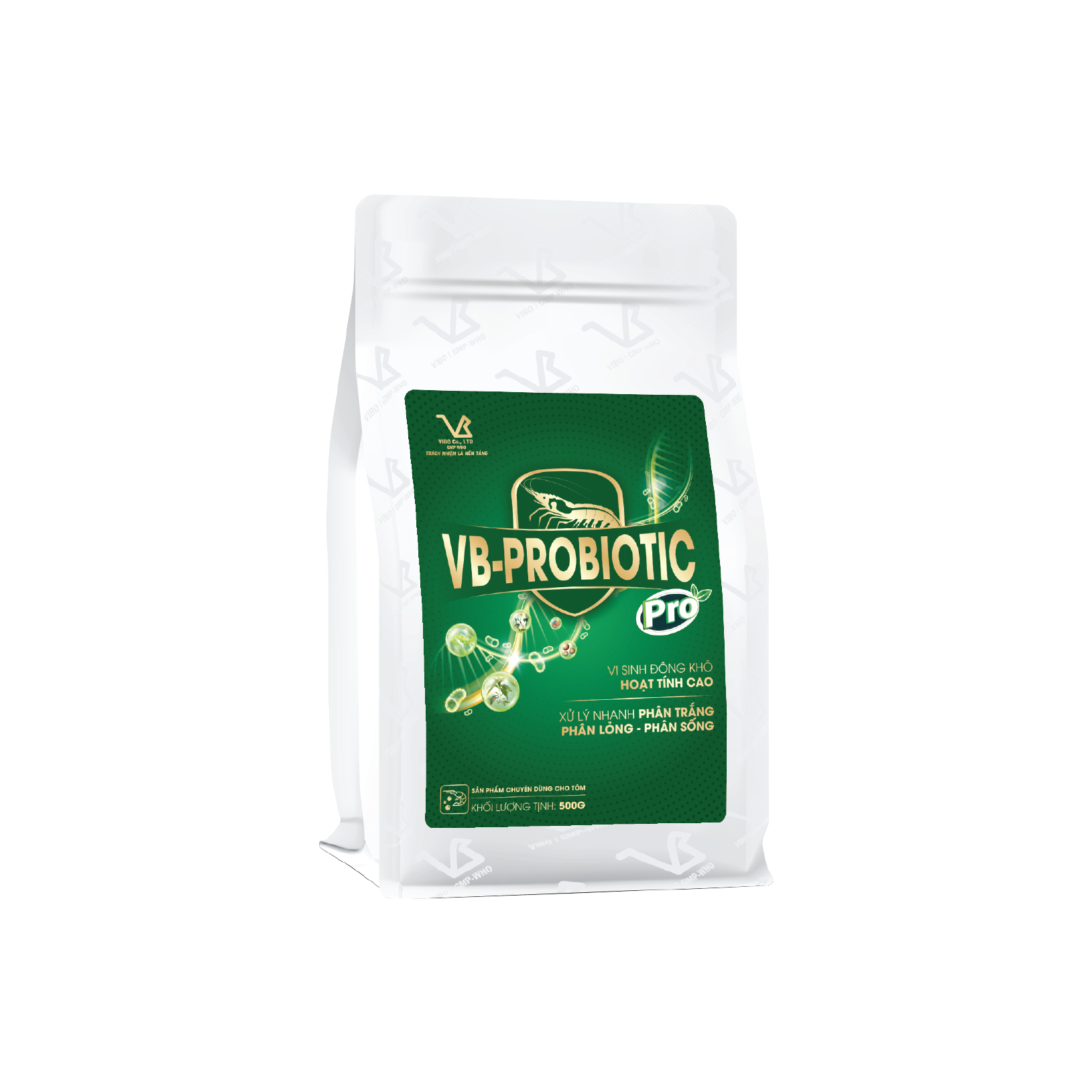 Thuốc phòng bện phân trắng cho tôm, không phải kháng sinh, gói 250g