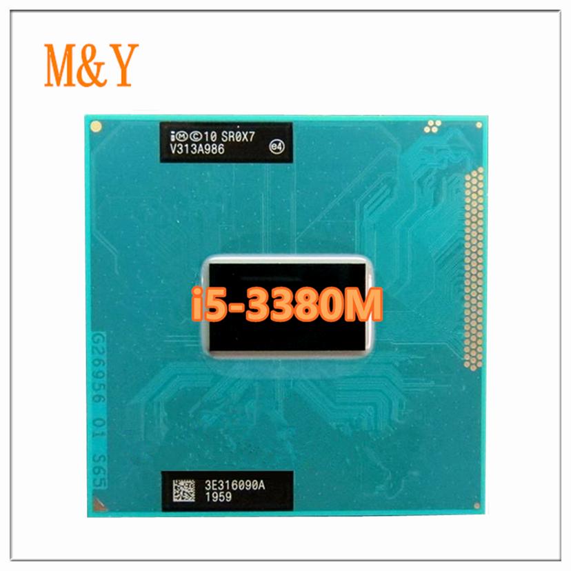 I5-3380M SR0X7 I5 3380M SROX7 2.9GHZ Bộ xử lý CPU lõi kép Dual