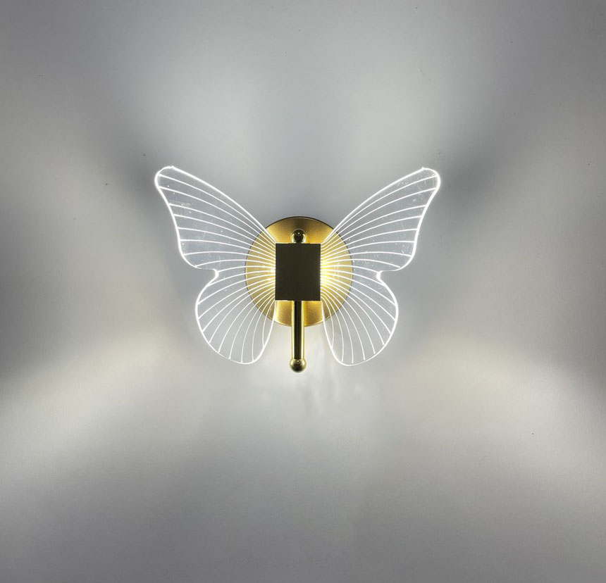 Đèn tường LED FASIO hình con bướm cao cấp trang trí nội thất hiện đại - 3 chế độ ánh sáng [ẢNH VIDEO THẬT 100%]