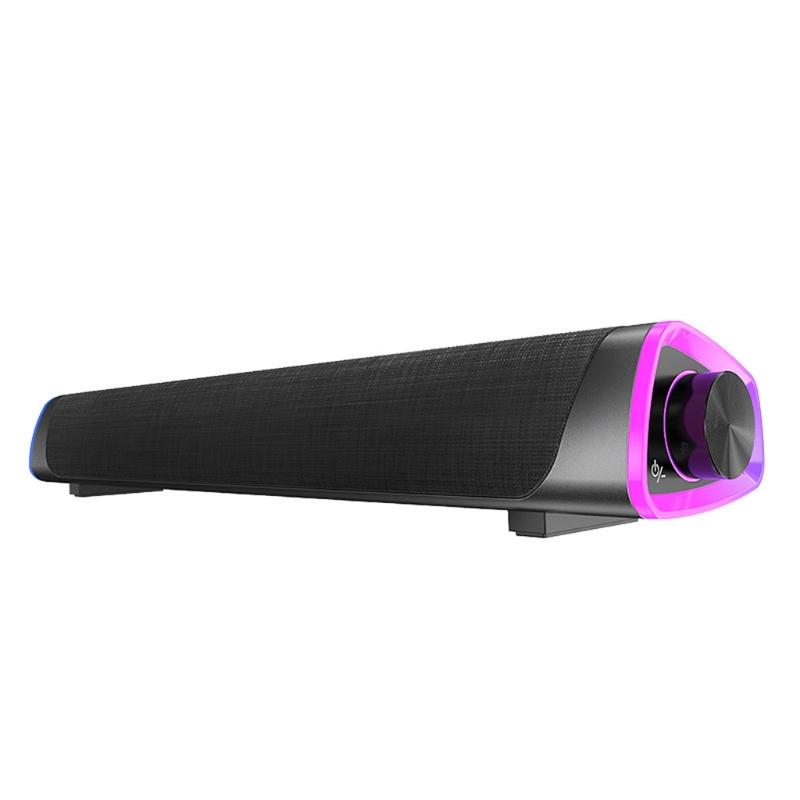 3D vòm soundbar 5.0 loa máy tính có dây Color: White