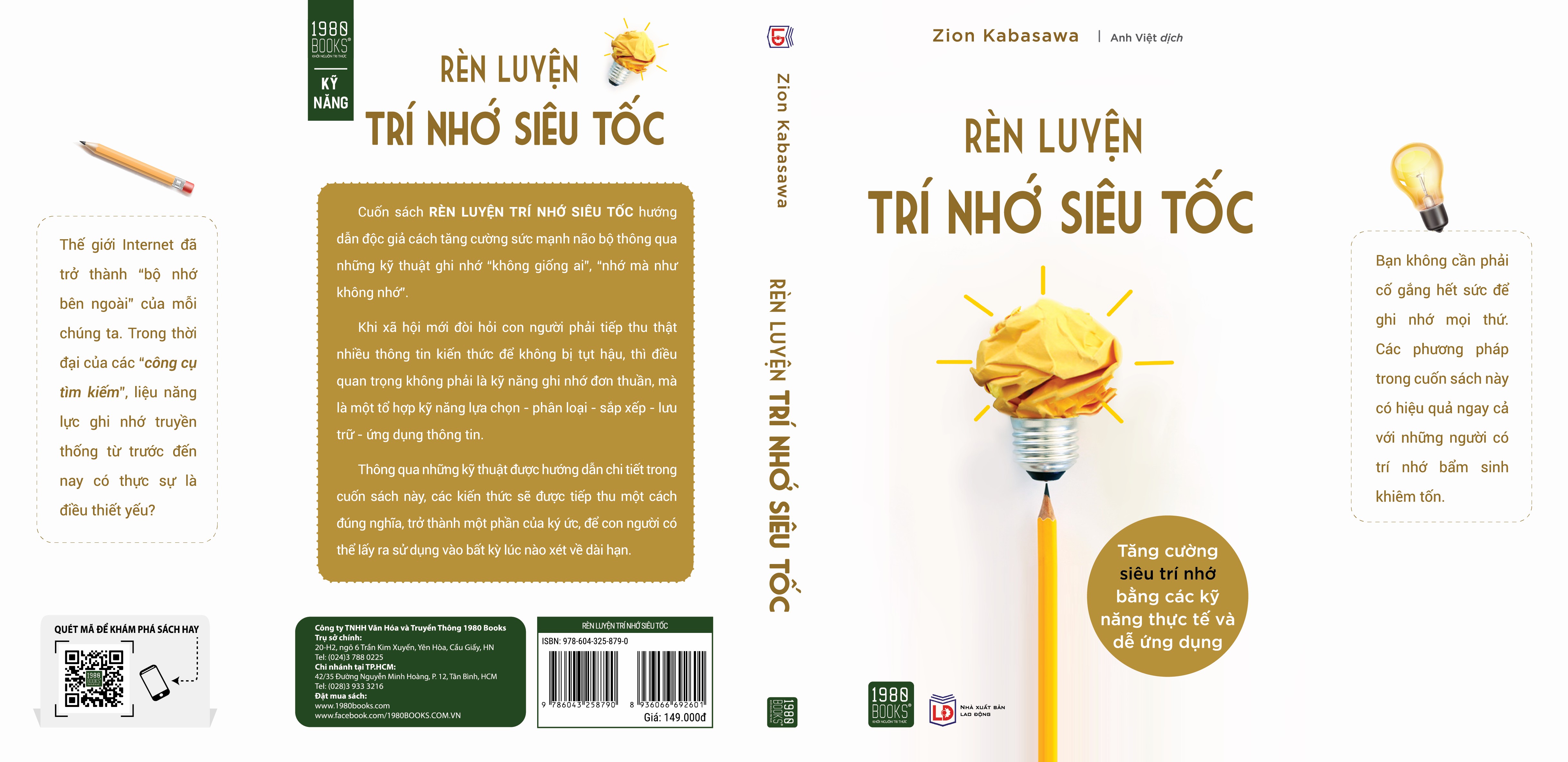 Sách - Rèn Luyện Trí Nhớ Siêu Tốc - 1980Books