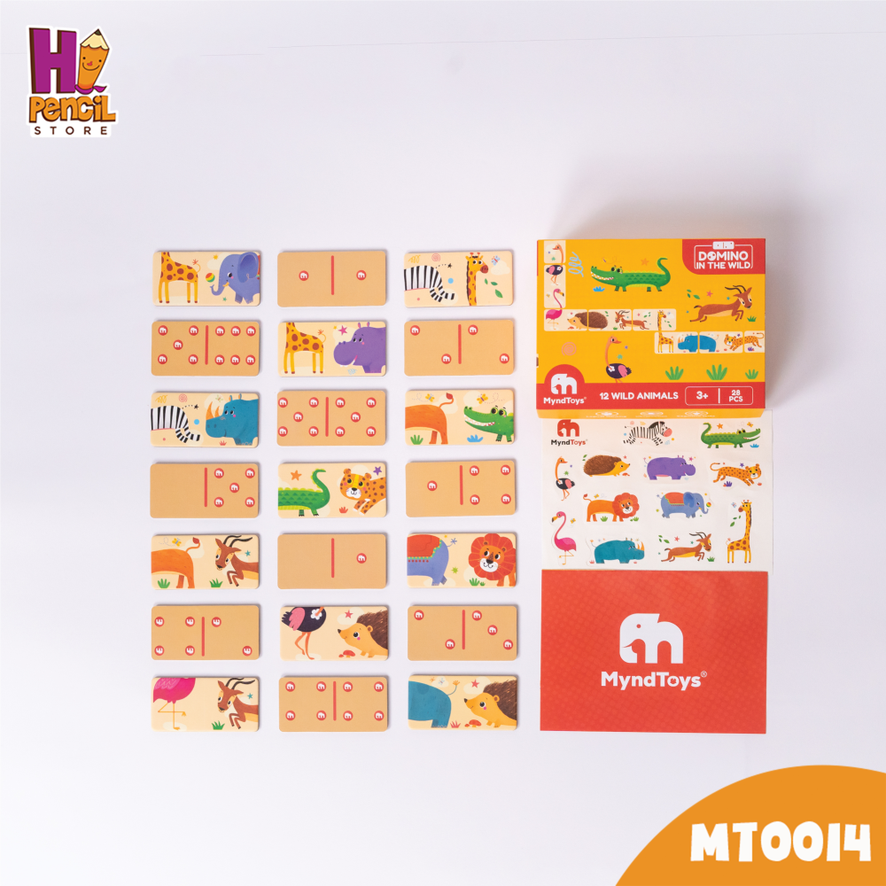 Đồ Chơi Giáo Dục MyndToys Thẻ Chơi Domino - In The Wild