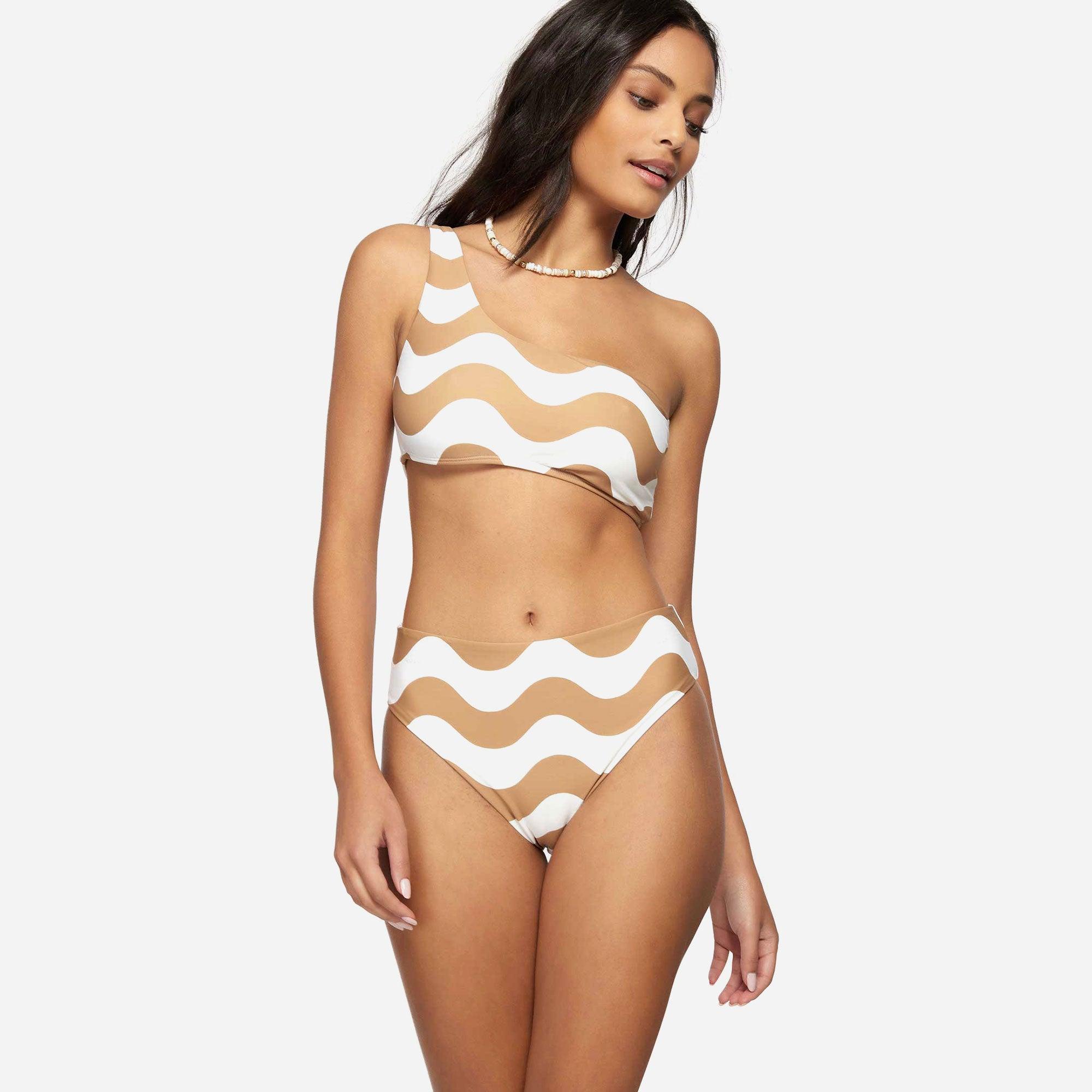 Quần bơi nữ Oneill Wavy Stripe Tulum - HO2474036-CAR