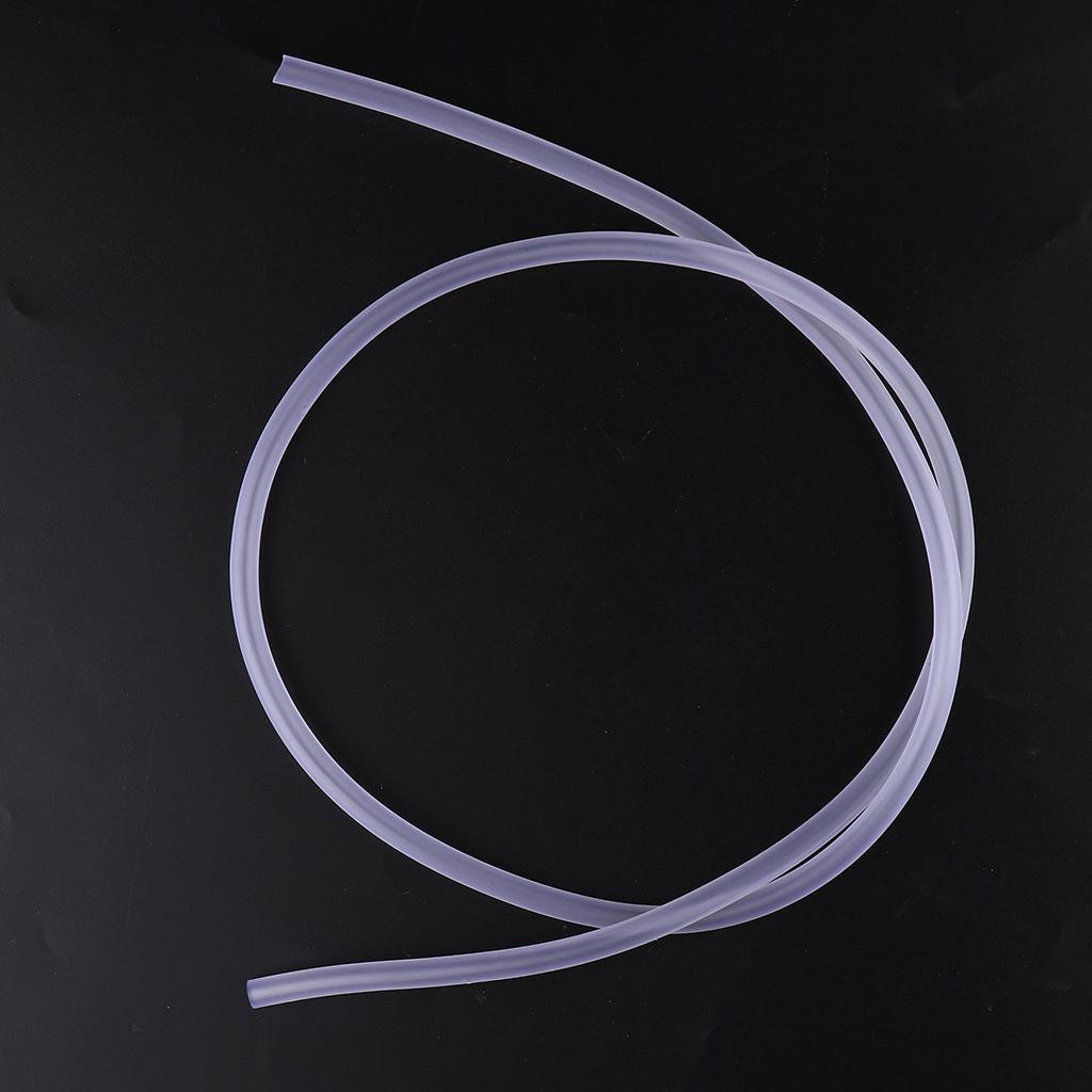 New 1M Motorcycle Fuel Oil Delivery Tube Hose Line Petrol Pipe Black