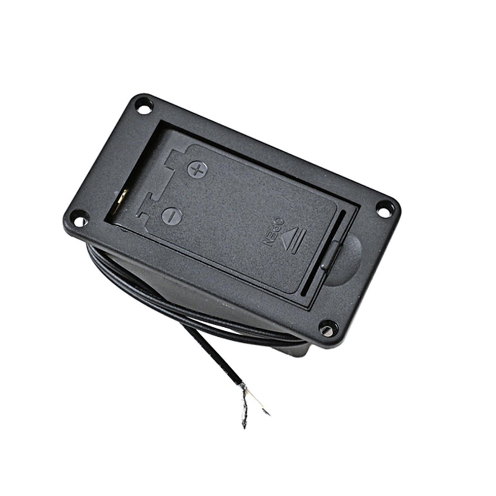 Guitar Pickup Battery Box Battery Case Lightweight for Guitar Bass Pickup
