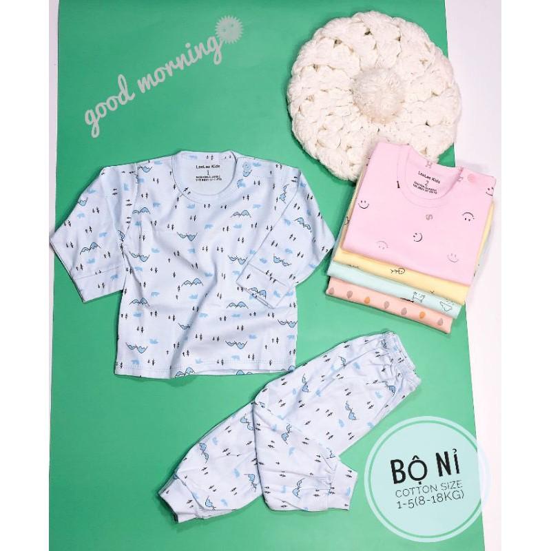 Bộ cotton mềm cho bé trai, gái