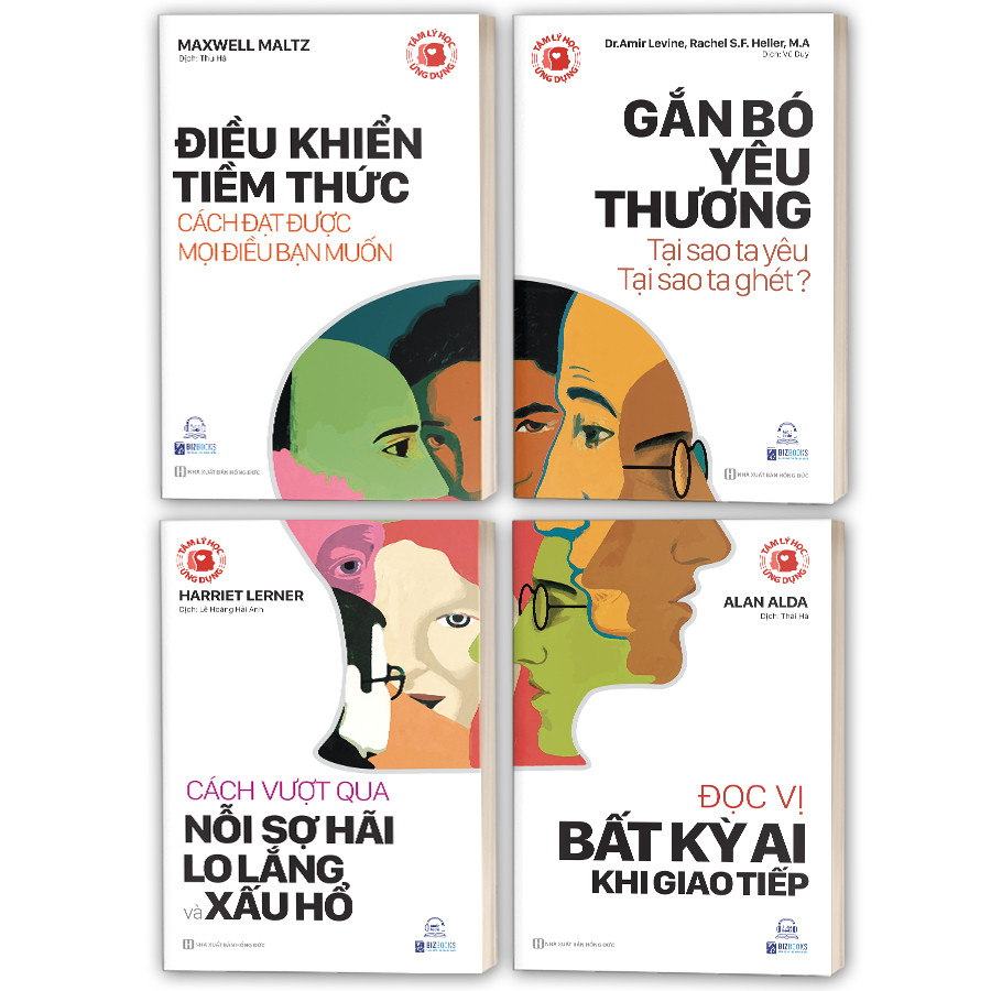 Bộ Sách Bizbooks - Tâm Lý Học Ứng Dụng - Thấu hiểu con người "từ trong ra ngoài" TẶNG kèm Sách Nói, Sổ Tay Ghi Chép và Bookmark