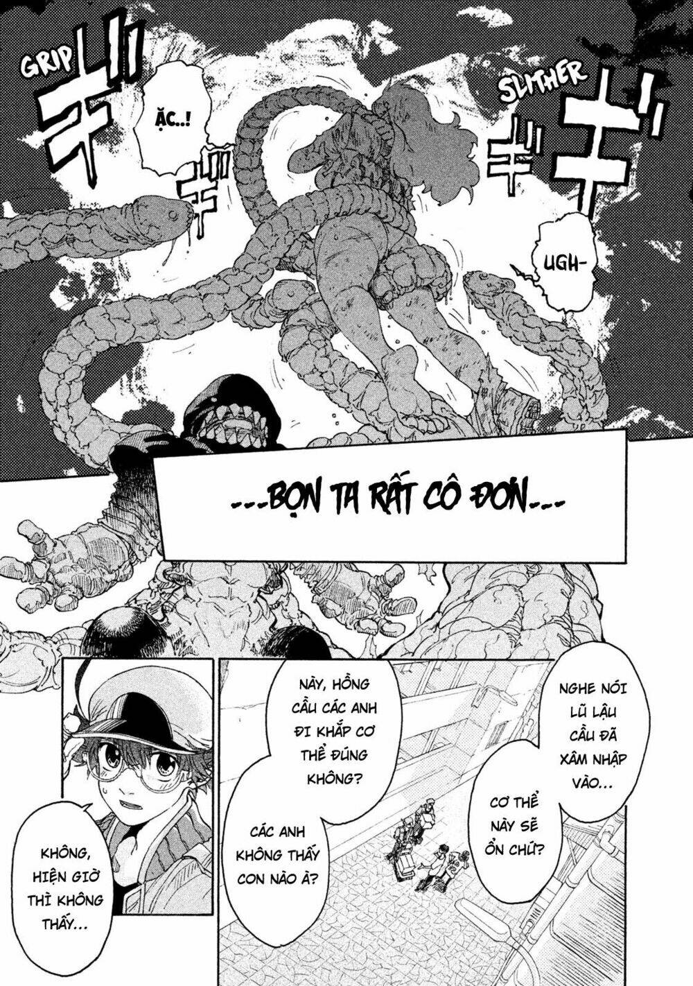 biệt đội tế bào black - hataraku saibou black chapter 4 3