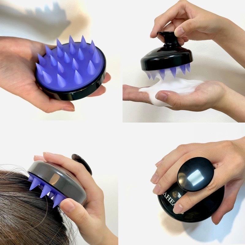 Lược Gội Đầu Massage Giảm Gàu Hàn Quốc Gai Silicone Giảm Rụng Tóc - Kích Thích Mọc Tóc - Hàng Cao Cấp