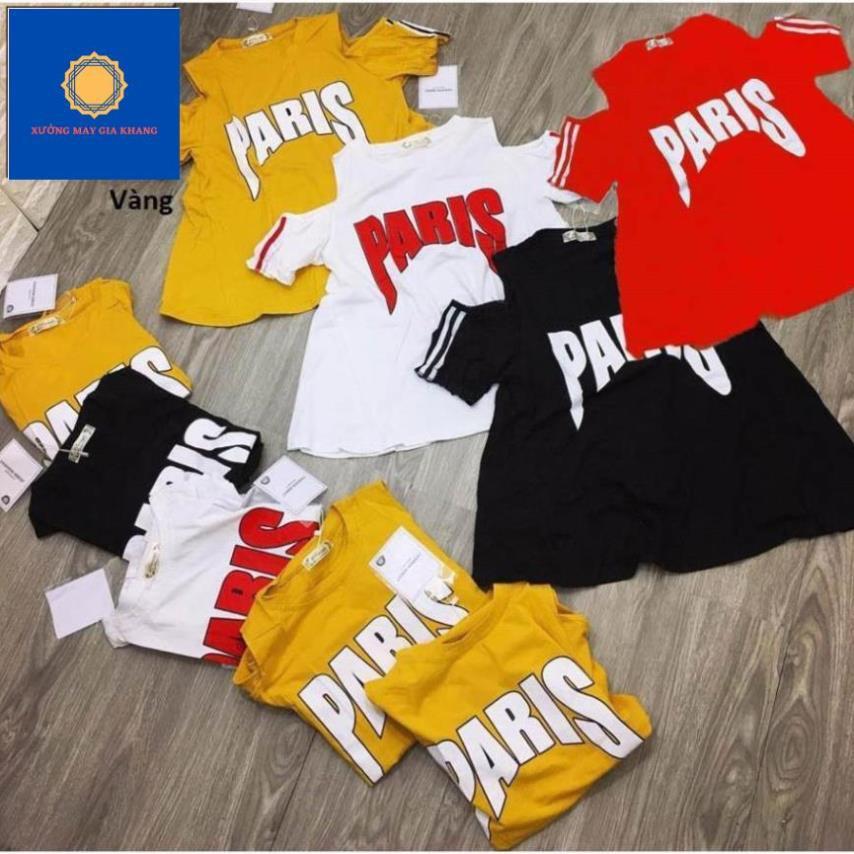 Áo thun bé gái thời trang dáng cánh dơi, hở vai, form xòe rộng . Gia Khang