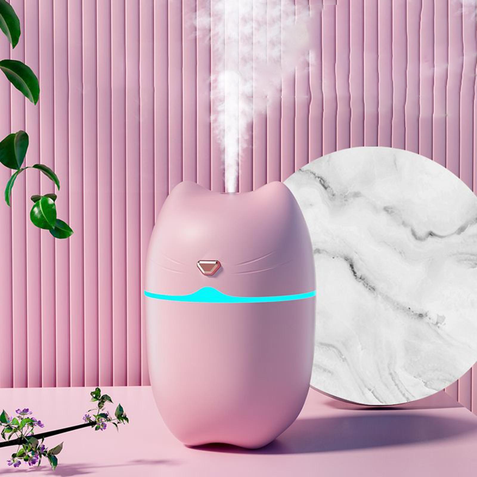 260ml Cat Mini Humidifier Essential Oil Diffuser