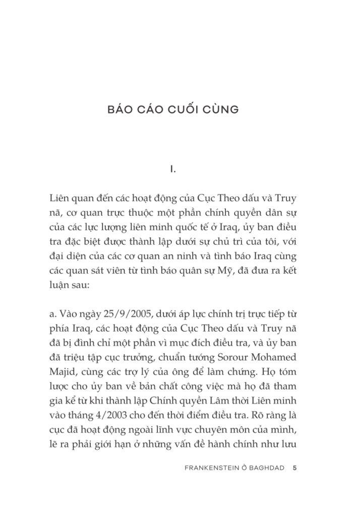 Sách Franken-Stein Ở Baghdad