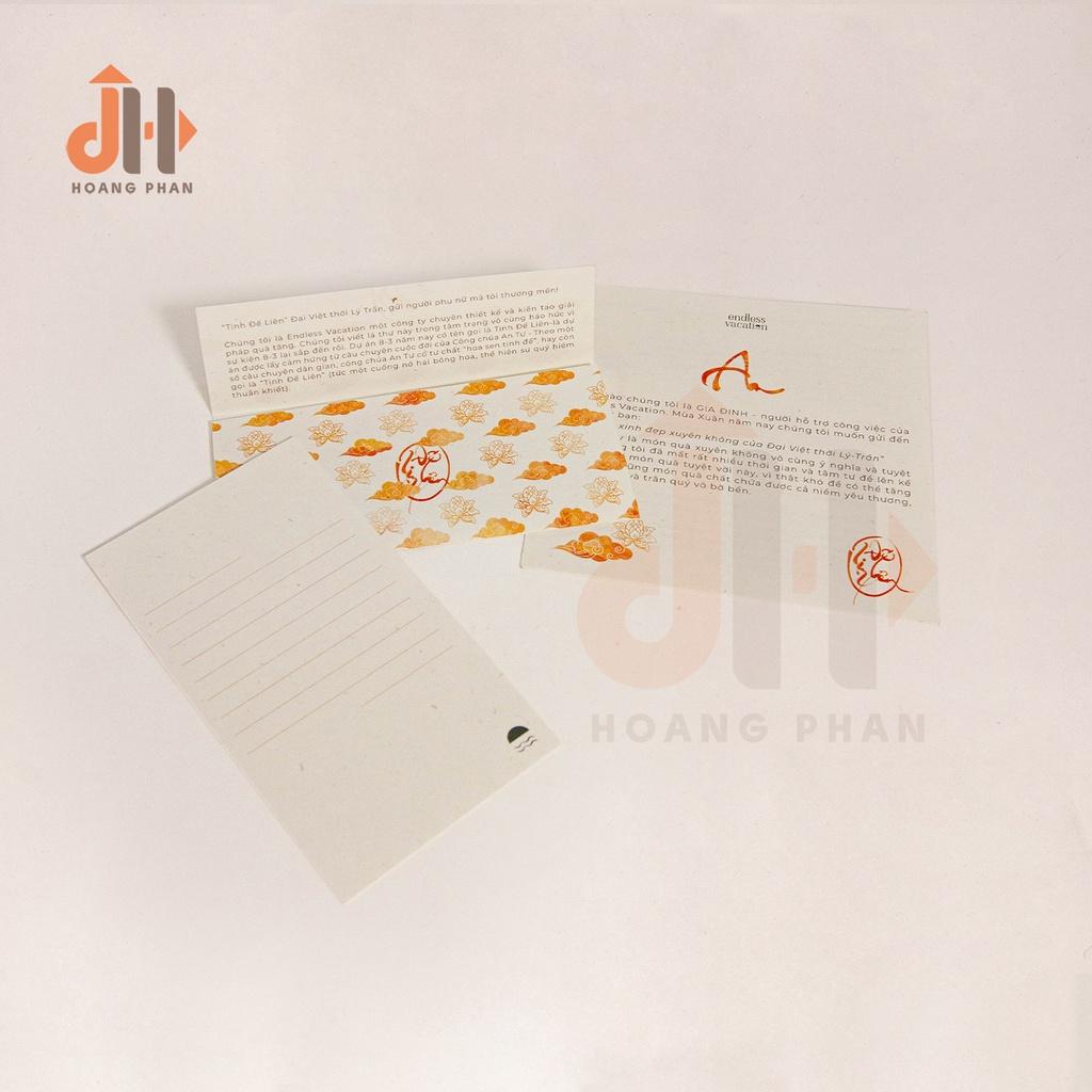 Bộ Quà Tặng "An" Tịnh Đế Liên - Hoàng Kim