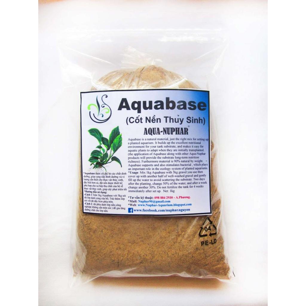 Cốt nền dinh dưỡng hồ thuỷ sinh - NUPHAR - Aquabase 1kg (Hàng Công Ty)