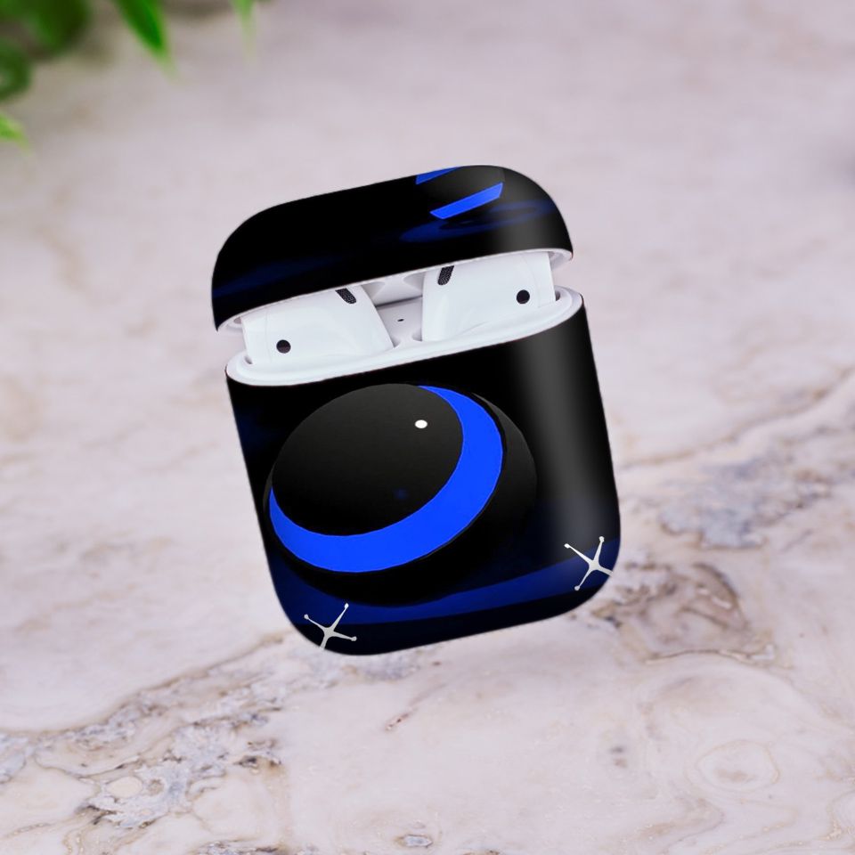 Miếng dán skin chống bẩn cho tai nghe AirPods in hình Họa tiết - HTx084 (bản không dây 1 và 2)