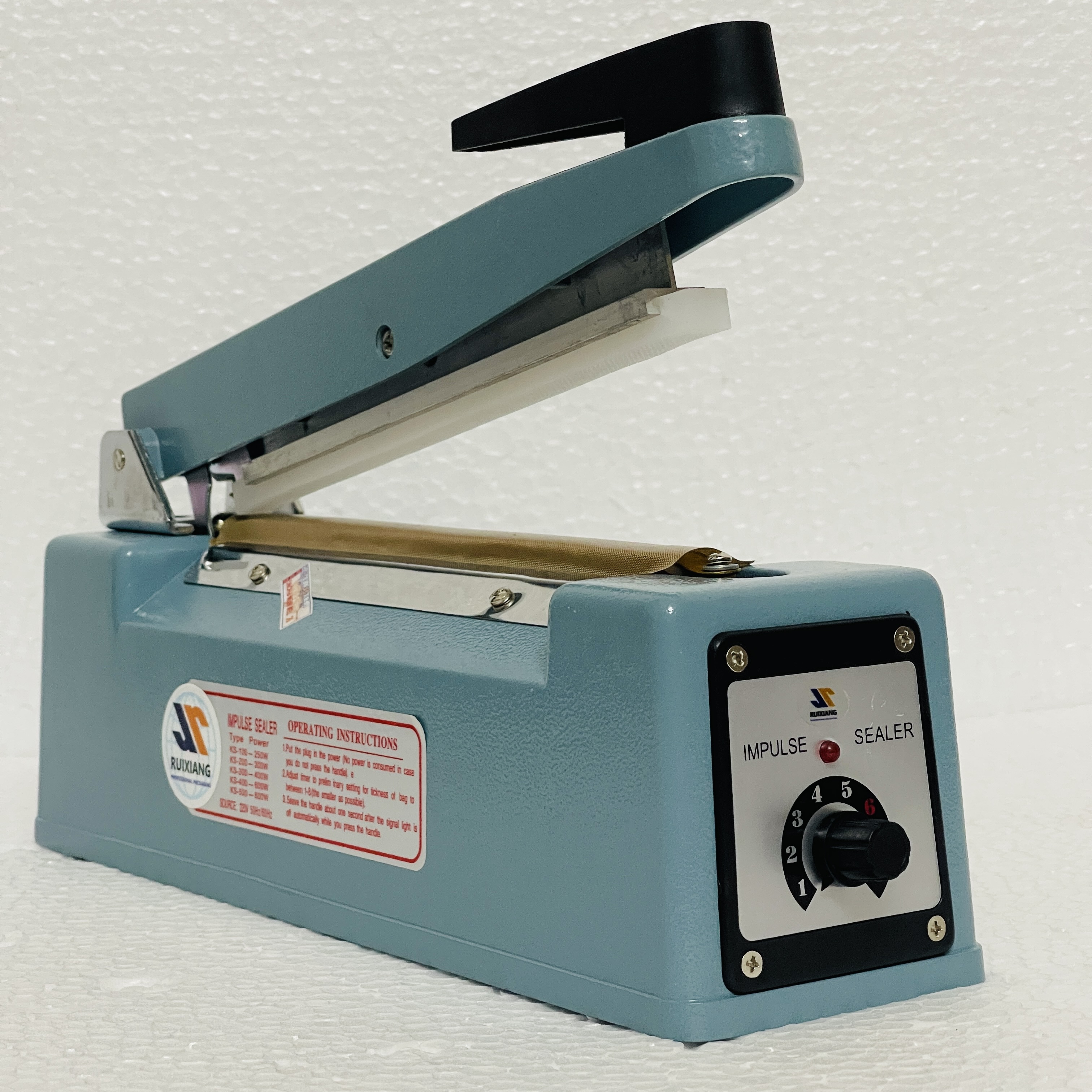 Máy Ép Nhiệt Hàn Túi Ratunpack KS-200B – Bản Hàn Rộng 10mm - hàng nhập khẩu