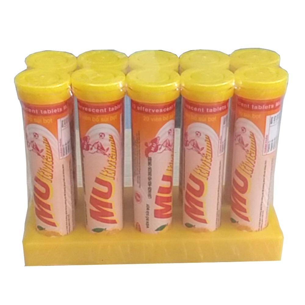 Viên sủi bổ sung vitamin MULTIVITAMIN Vị Cam, tăng sức đề kháng