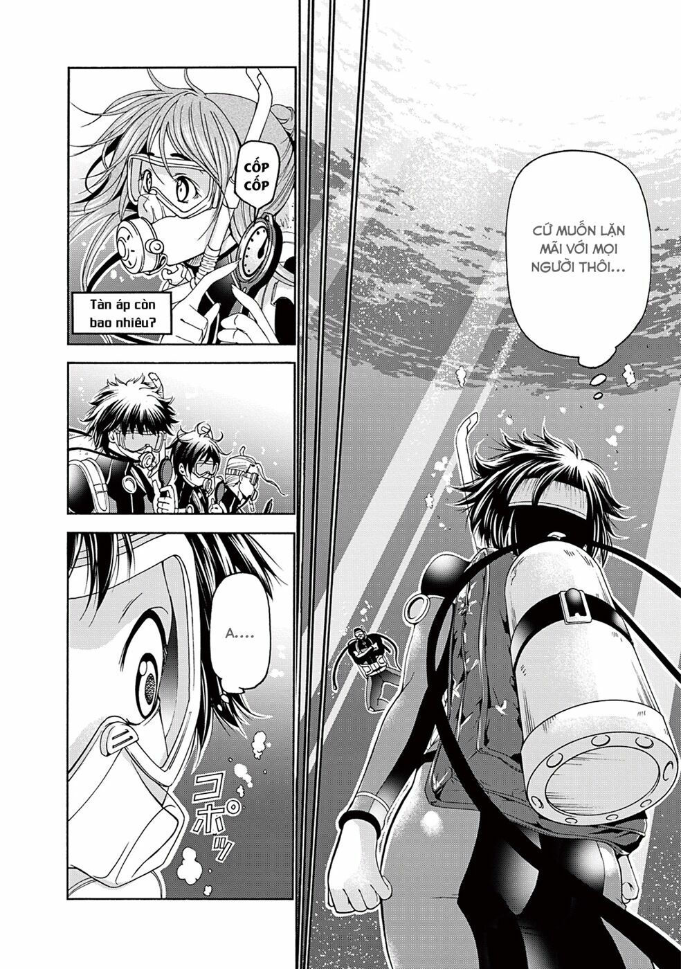 cô gái thích lặn - grand blue chapter 17 35